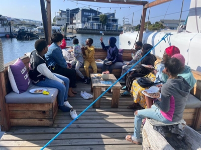 2nd group from Dorothy Broster take on the ocean