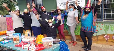 Birthday donations for Knysna's helping hands