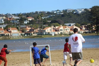 Beach soccer empowers youth