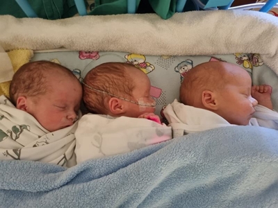 Triple the joy, triple the blessings