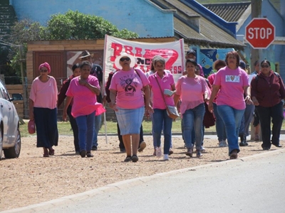 Kankerbewustheidsgeleentheid vir Soetfontein senior burgers