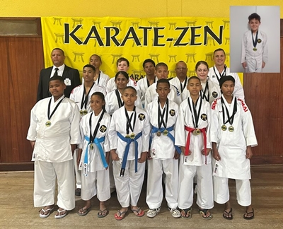 Karate-Zen George delivers at national champs