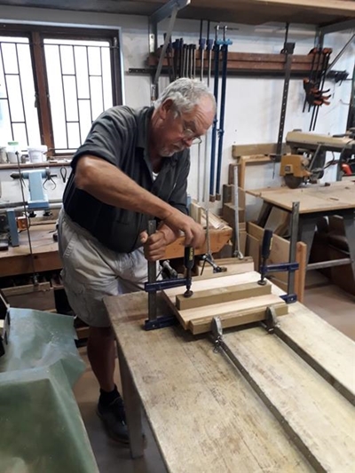 Larry's chopping blocks are artworks