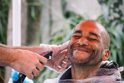 A shower of blessings for the homeless in George