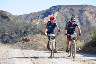 Never-say-die cyclist going the distance