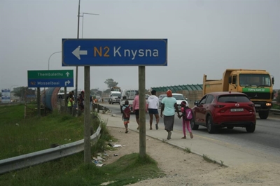 Thembalethu bridge lane closure