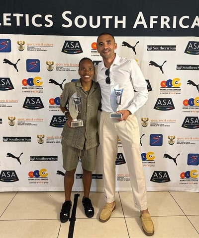 Elroy Gelant amptelik SA se beste padatleet