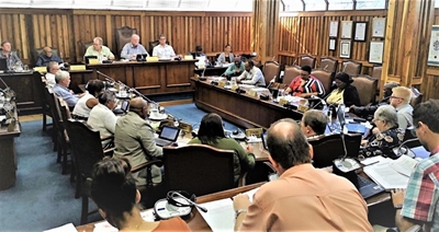 Council in recess