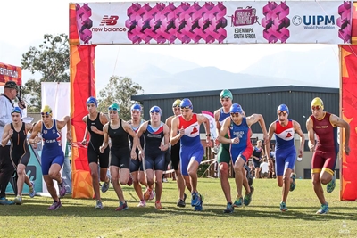 Biathle and triathle athletes excel in George
