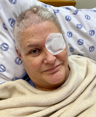 Alison back in hospital after unexpected setback