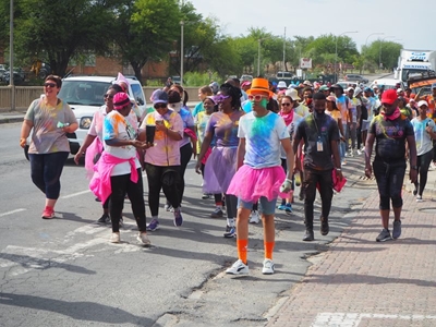 Fun galore at colourful walk