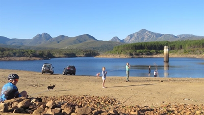 Prayer day for rain at Garden Route Dam