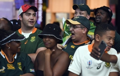 Thieves pounce on Springbok fans at OR Tambo