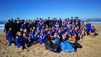 Beach clean-ups held