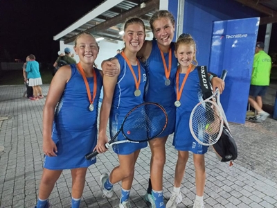 Tennisspelers skitter
