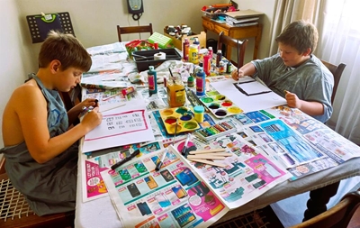 Family time with a healthy dose of fun