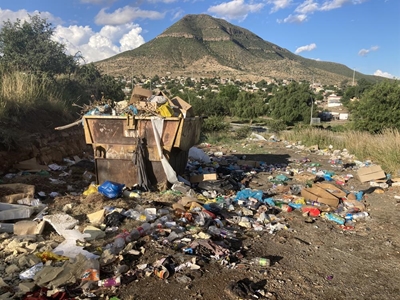 Hope Street an illegal dump