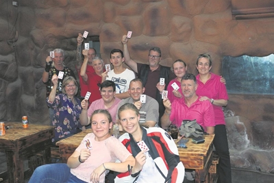 Motorfietse ry vir kanker 