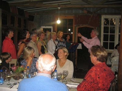A singing success