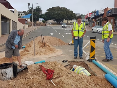Water interruption in CBD