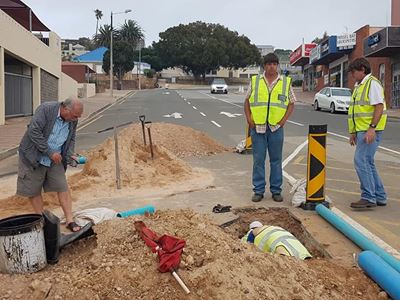 Water interruption in CBD