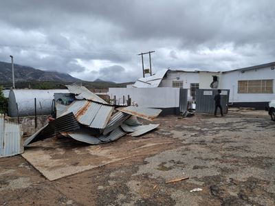 Langkloof storm wreaks havoc