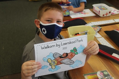 Eerste dag op Laerskool Park