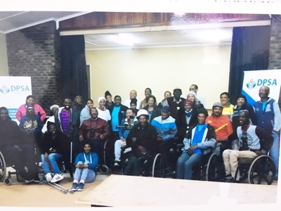 Workshop held locally for disabled