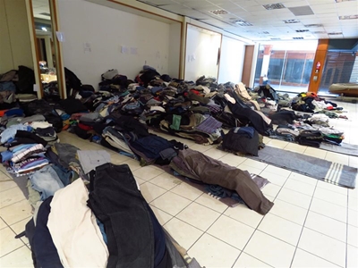 Fire donation collection by appointment