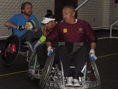 Sport exhibition for disabled persons