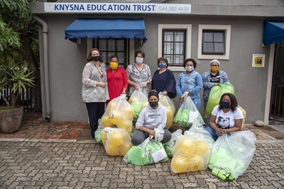 No party, but donations galore