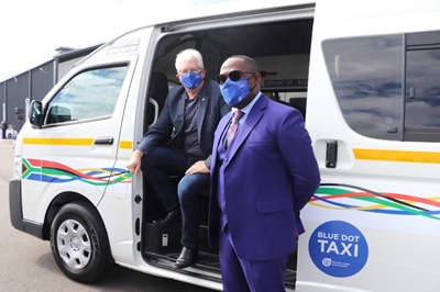 WC Government: Blue Dot taxi service launch