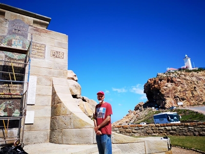 Meticulous repairs to war memorial