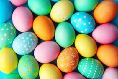 Easter egg hunt on 20 April