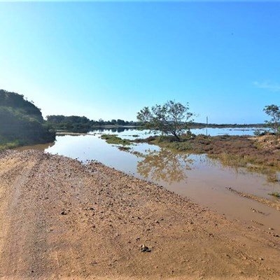 Little Brak River breached today