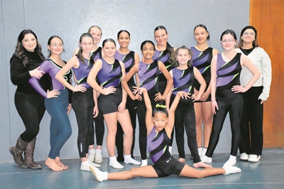 Artistieke gimnastiek vereis harde werk