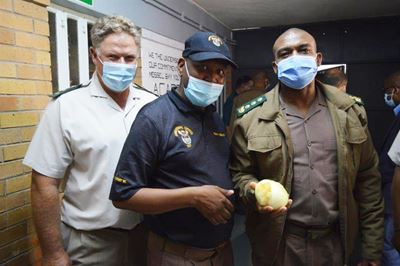 Prisons acting national commissioner lifts spirits