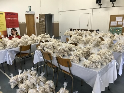 Meals for the homeless