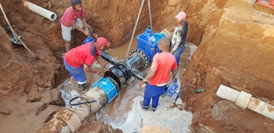 Water kan langer afgesny wees