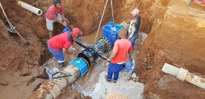 Water kan langer afgesny wees