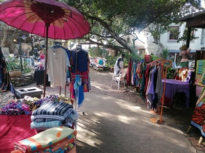 Flea markets offering large variety