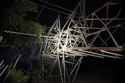 Large parts of Tshwane in the dark after pylons collapse on the N4