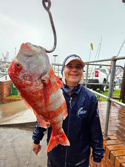 Teen breaks African fishing record