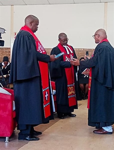 Ordination of two reverends