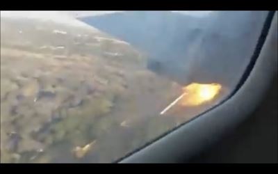 Passenger’s terrifying footage of Wonderboom plane crash