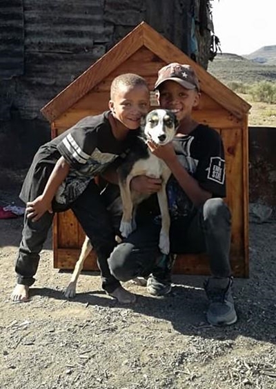 New kennels for Nieu-Bethesda dogs