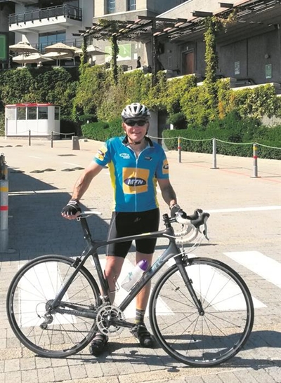 Cycling in support of teen with rare neurological disease