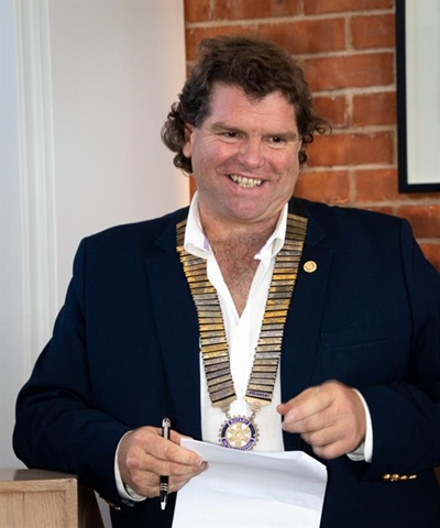 Our new head Rotarian