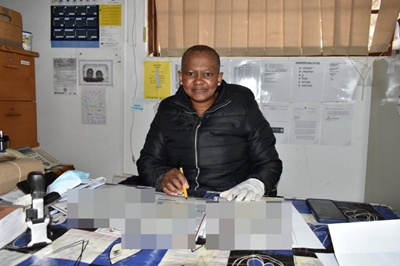 Clerk’s diligence results in arrest