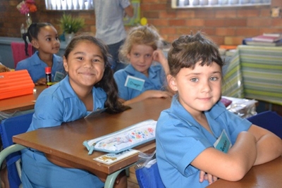 Graad 1's se eerste skooldag